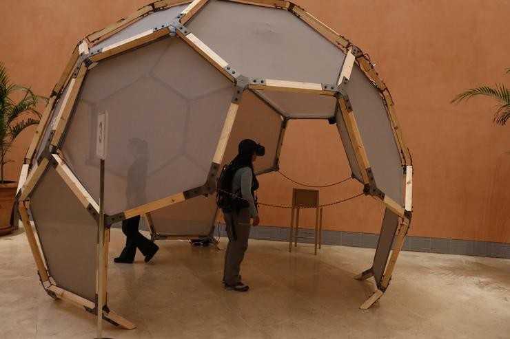 O Museo Thyssen presenta a primeira experiencia de realidade virtual no museo. EUROPA PRESS - Arquivo