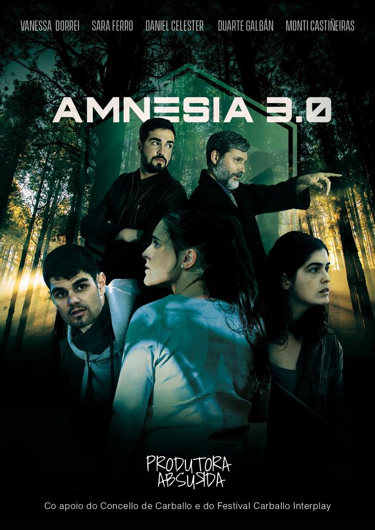 Cartel da webserie Amnesia 3.0. FESTIVAL CARBALLO INTERPLAY / Europa Press