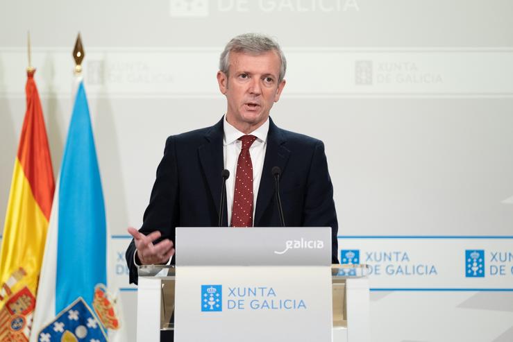 O presidente da Xunta, Alfonso Rueda.. XUNTA / Europa Press