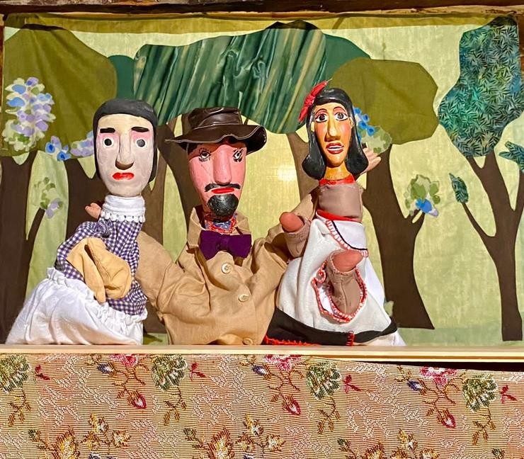 As marionetas Marieta e o Buey Bumbá/ Comunicacion Titiriberia