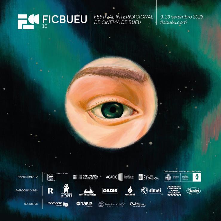 Cartel da 16ª edición do FICBUEU. FICBUEU 