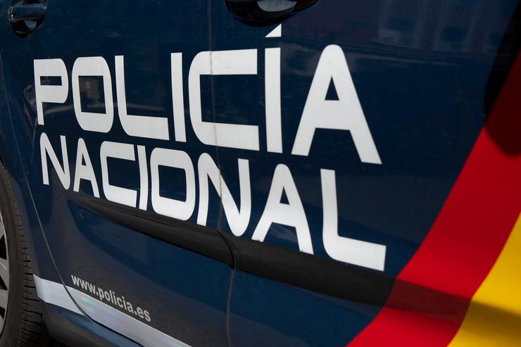 Vehículo da Policía Nacional.. POLICIA NACIONAL