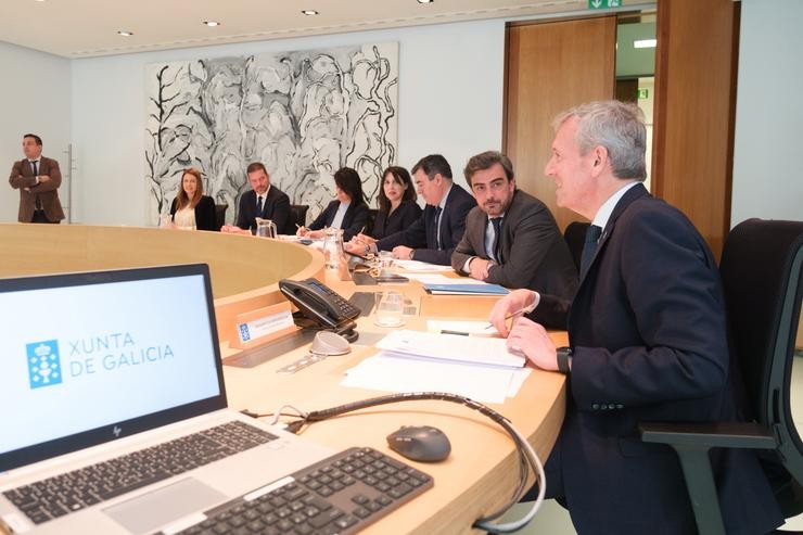 O Consello da Xunta o 20 de maio de 2024 presidido por Alfonso Rueda.. XUNTA / Europa Press