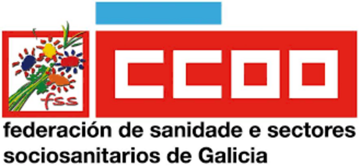 Logotipo Federación de Sanidade de CCOO