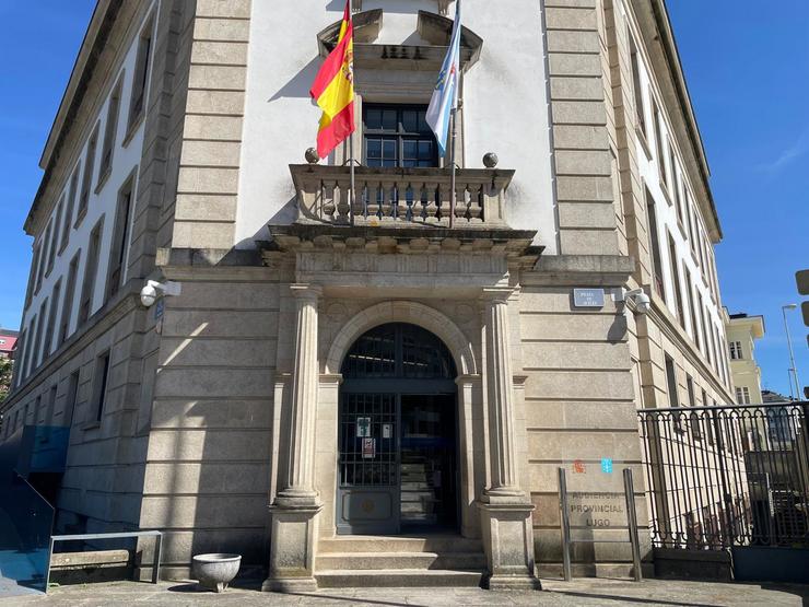 Sede da Audiencia Provincial de Lugo / E.P. - Arquivo