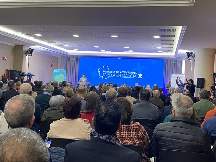 Presentación da Memoria 2022 da Igrexa en Galicia. / Europa Press