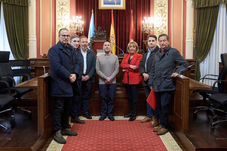 Reunión de Jácome con empresarios ourensáns.. CONCELLO DE OURENSE / Europa Press