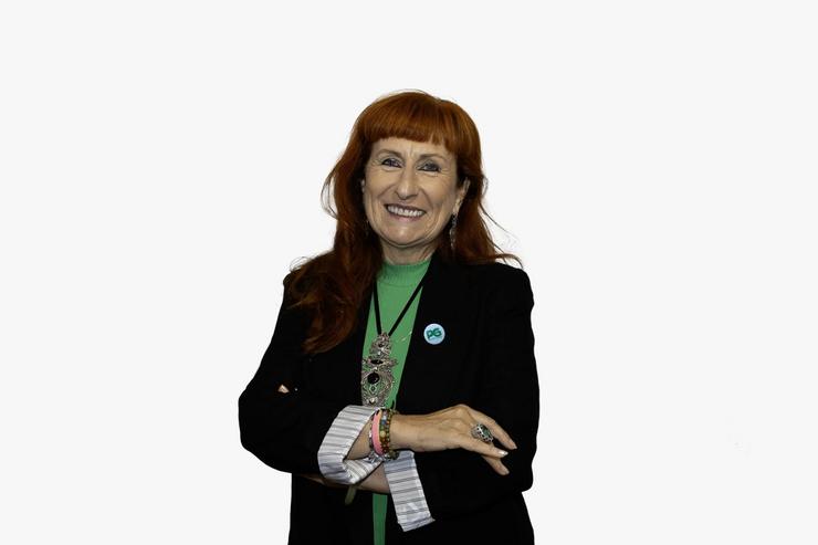 Olga Dourado, candidata do Partido Galego/Partido Galego