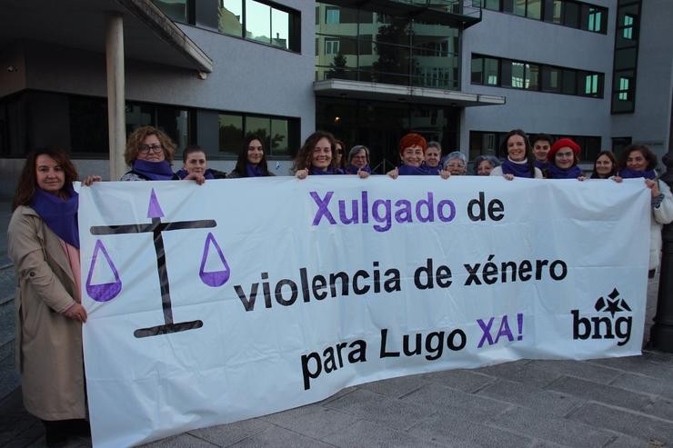 Reclamación do BNG para contar cun xulgado de violencia de xénero en Lugo / BNG