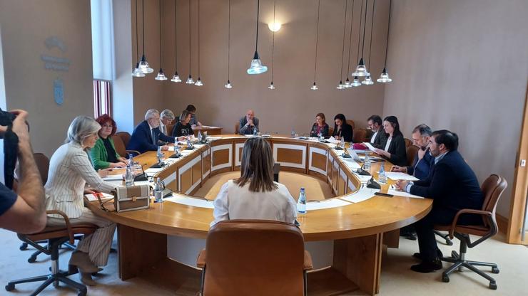 Reunión da Xunta de Portavoces do Parlamento de Galicia 