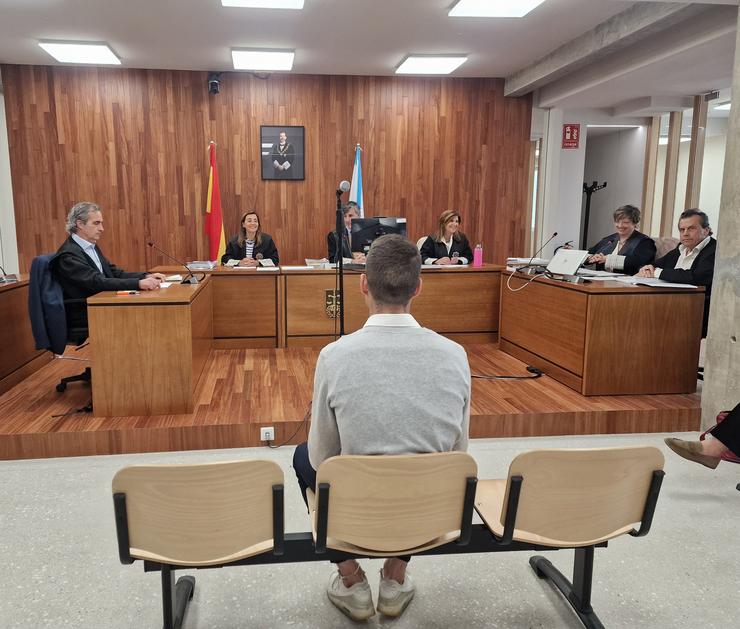 Imaxe do acusado durante o xuízo. PEDRO DAVILA-EUROPA PRESS / Europa Press
