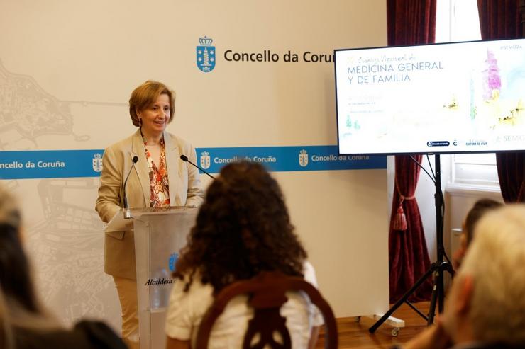 A presidenta da Sociedade Española de Médicos Xerais e de Familia (SEMG), Pilar Rodríguez Ledo. SEMG / Europa Press