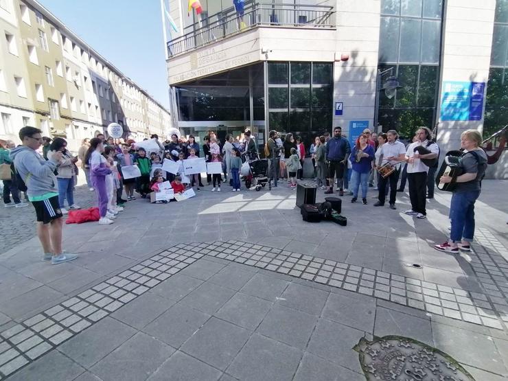 Concentración este mércores ás portas da Xunta en Ferrol organizada por Anpas da comarca / Europa Press