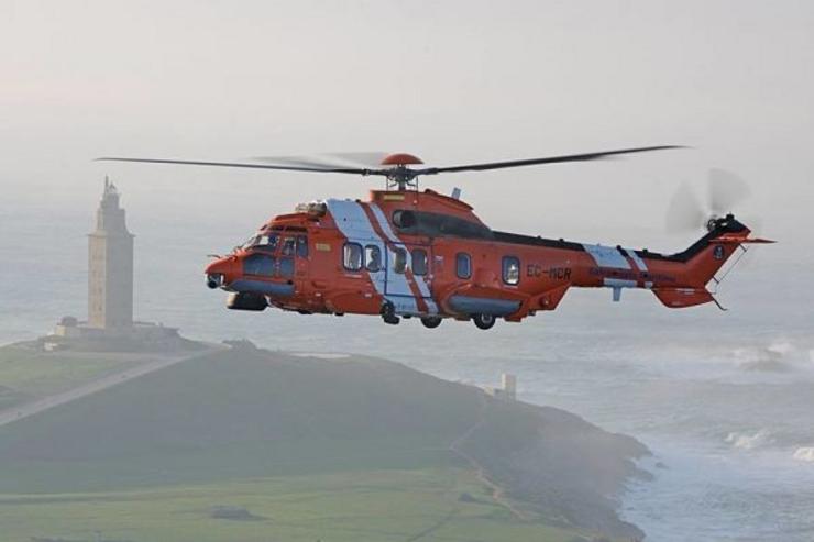 Helicóptero de Salvamento Marítimo. SALVAMENTO MARÍTIMO / Europa Press