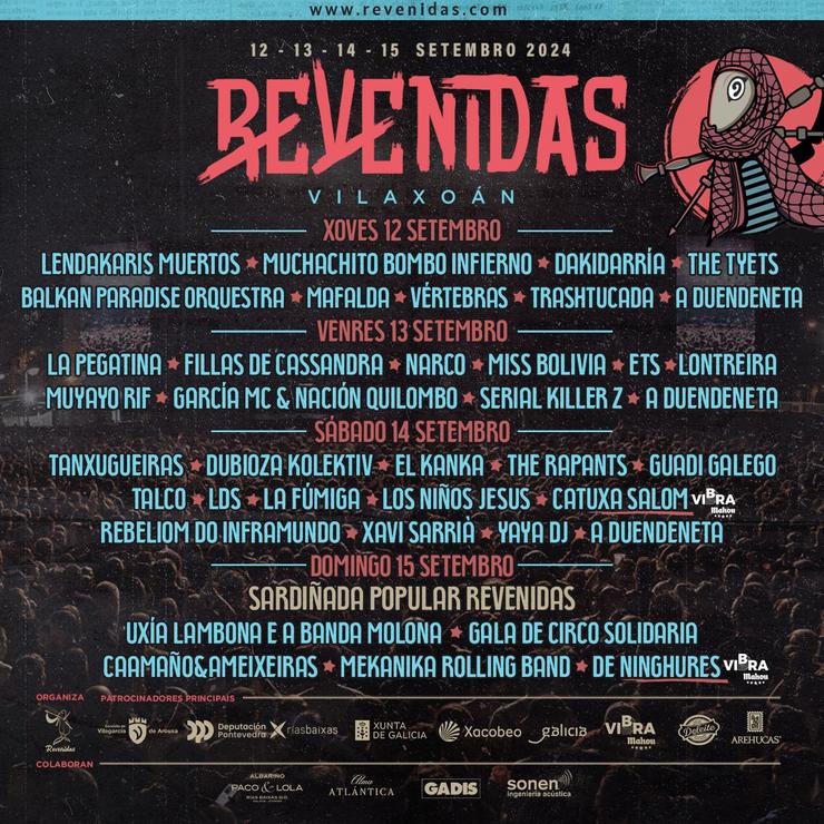 Cartel do Festival Revenidas / REVENIDAS