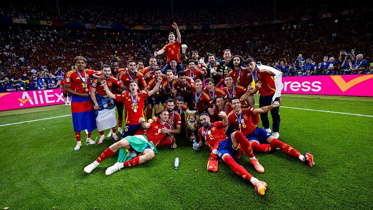 A foto dos campións /Selección Española de Fútbol