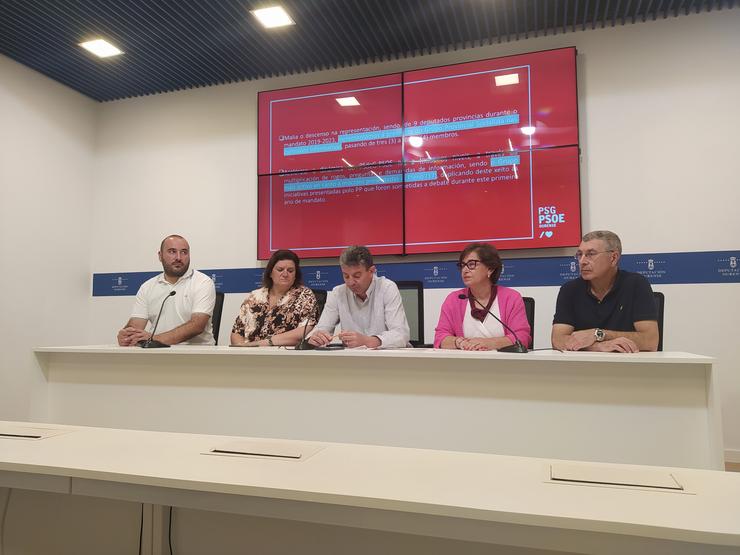 O PSOE de Ourense está "satisfeito" coa "nova realidade" da Deputación e reivindica o seu papel / Europa Press