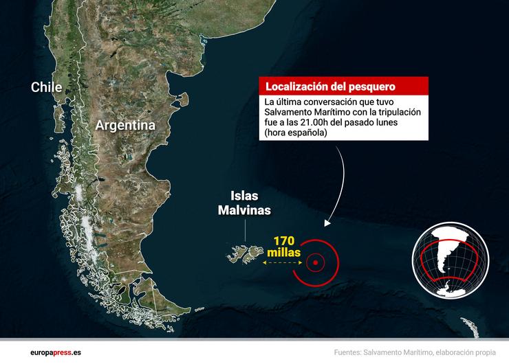 Infografía con localización dos pesqueiro 