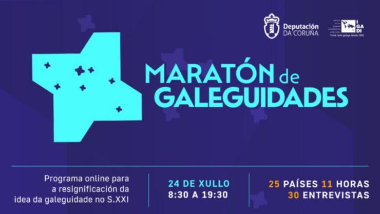 Maratón de Galeguidade para celebrar o Día Nacional de Galicia, 25 de Xullo