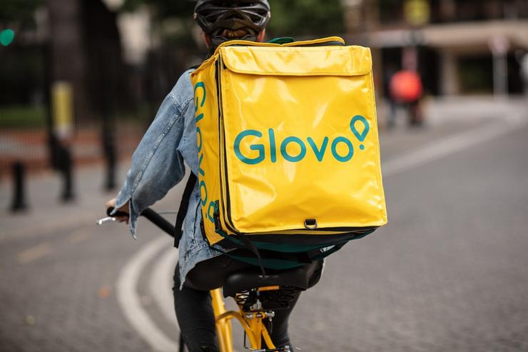 Arquivo - Un rider de Glovo. GLOVO - Arquivo / Europa Press