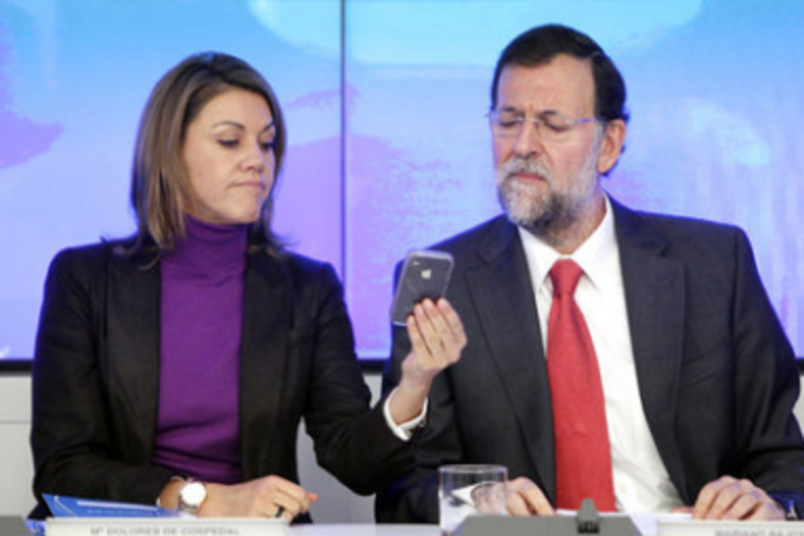 Cospedal e Rajoy