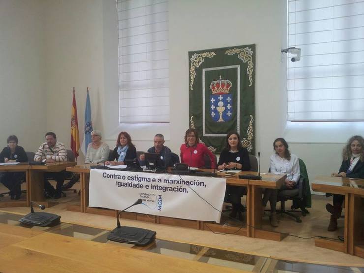 Intervención no Parlamento do Movemento Galego da Saúde Mental 