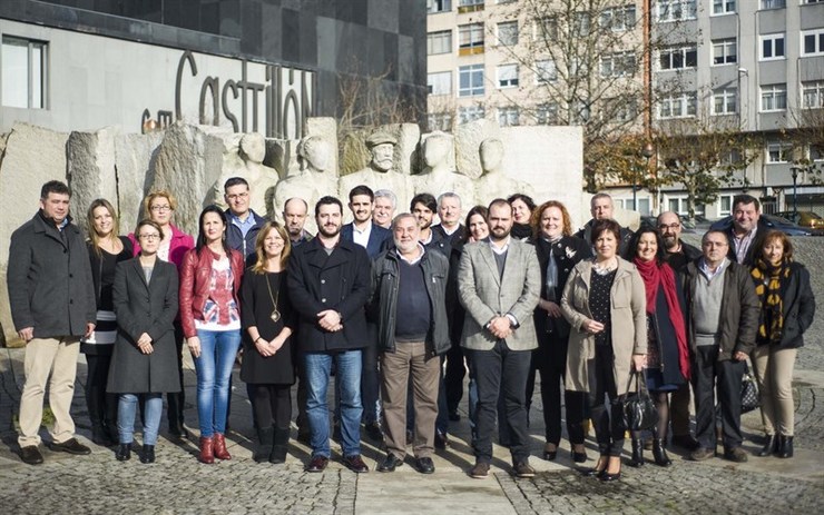 Representantes do PSOE na provincia da Coruña 