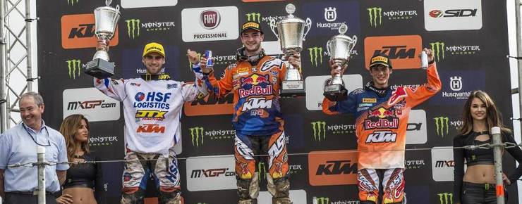 Jorge Prado, no terceiro posto do podio en Assen. 