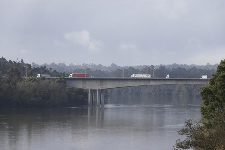 Ponte internacional Tui-Valença, fronteira entre España e Portugal no sur de Galicia. Marta Vázquez Rodríguez - Europa Press 