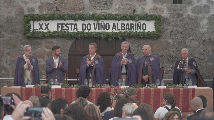 Capítulo Serenísimo da LXX Festa do Viño Albariño de Cambados (Pontevedra).. GUSTAVO DA PAZ