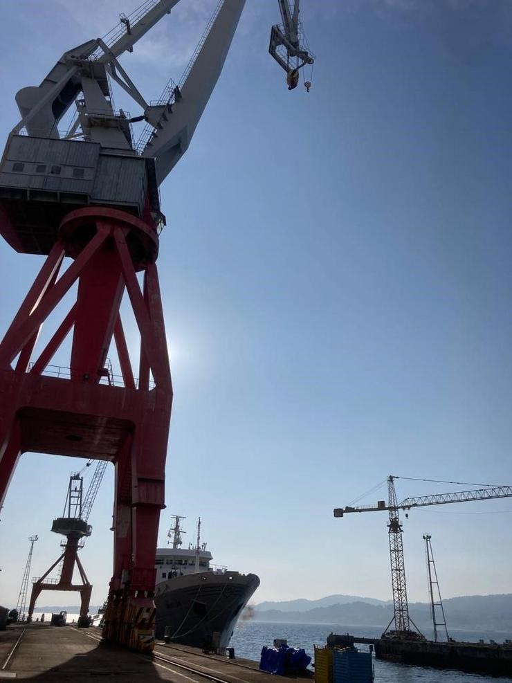 Estaleiros San Enrique de Vigo retoma a reparación naval co mantemento do arrastreiro conxelador 