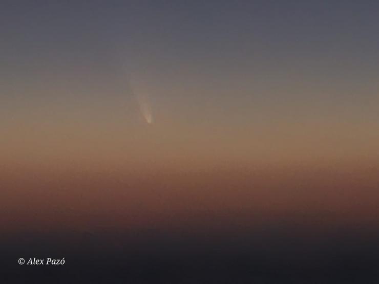 O coñecido como 'cometa do século' pódese ver nos ceos de Galicia 