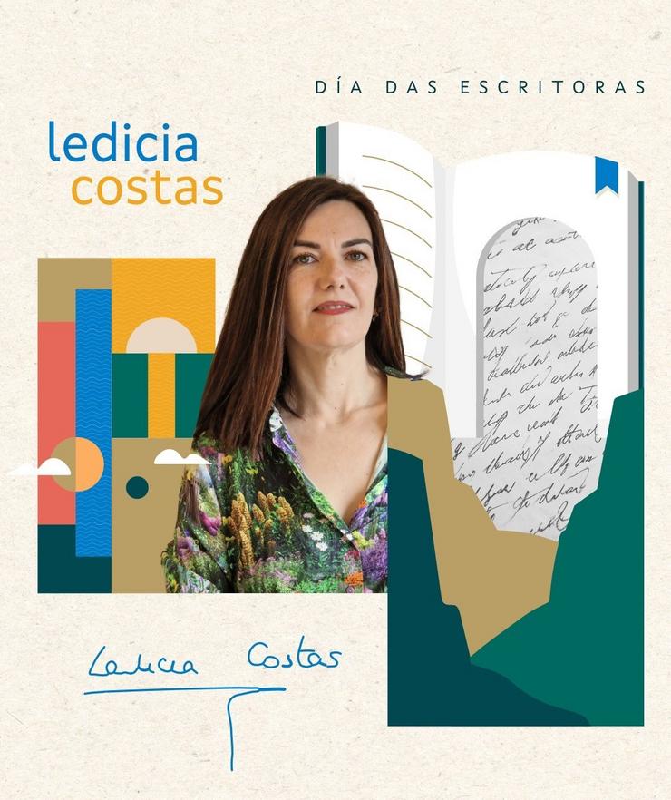 Homenaxe a Ledicia Costas con motivo do Día dás Escritoras. XUNTA DE GALICIA 