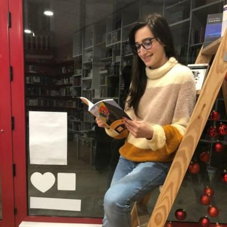 Eva Cameán, propietaria de Clarión Libraría 