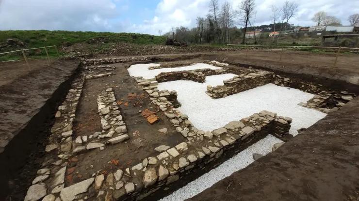 Restos arqueolóxicos en Brandomil 