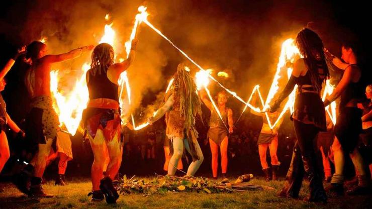 Baile de Samaín en Irlanda 