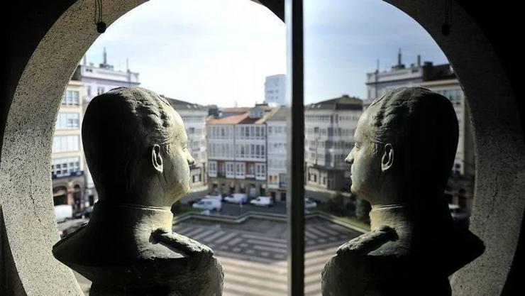 Busto Juan Carlos I Ferrol