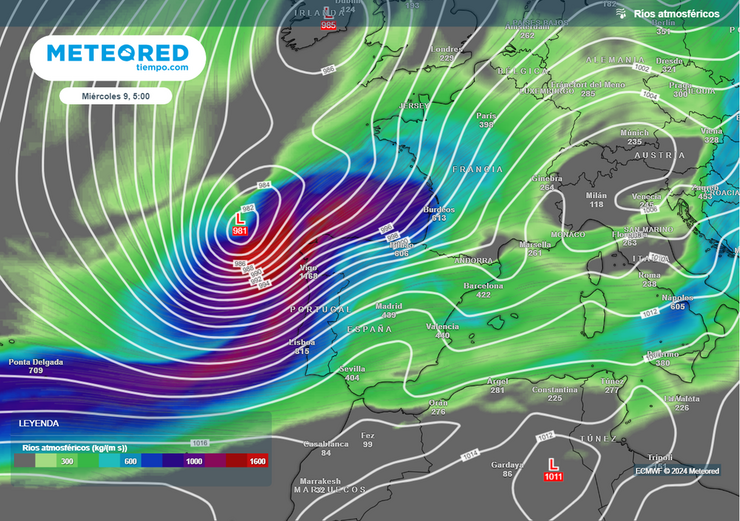 O furacan Kirk podería chegar á península como un profundo ciclón extratropical 