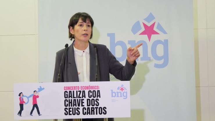 A portavoz nacional do BNG, Ana Pontón 