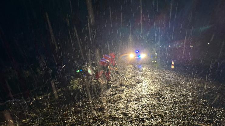 Cosnecuencias do temporal Kirk en Galicia 