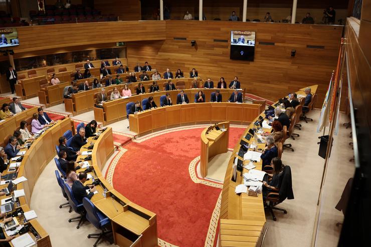 Pleno do Parlamento de Galicia do 6 de novembro de 2024.. PARLAMENTO DE GALICIA 