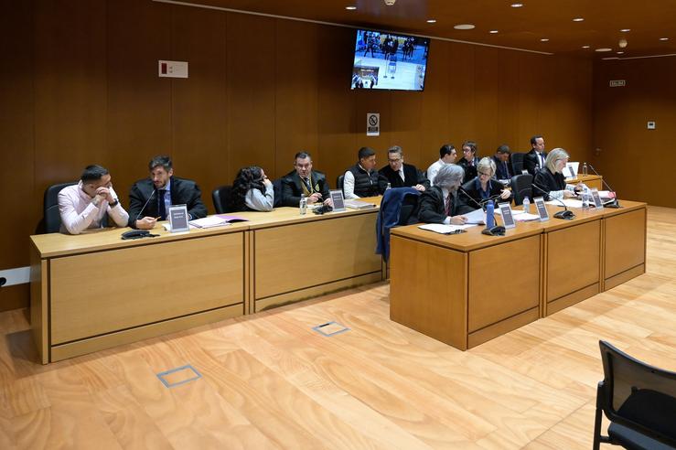 Xuízo pola malleira mortal a Samuel Luiz na Audiencia da Coruña / M. Dylan - Arquivo