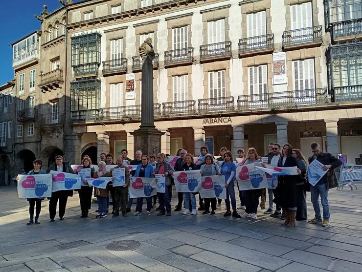 Queremos Galego chama a participar este domingo na 'gran asemblea' convocada ante a 'emerxencia lingüística extrema' 