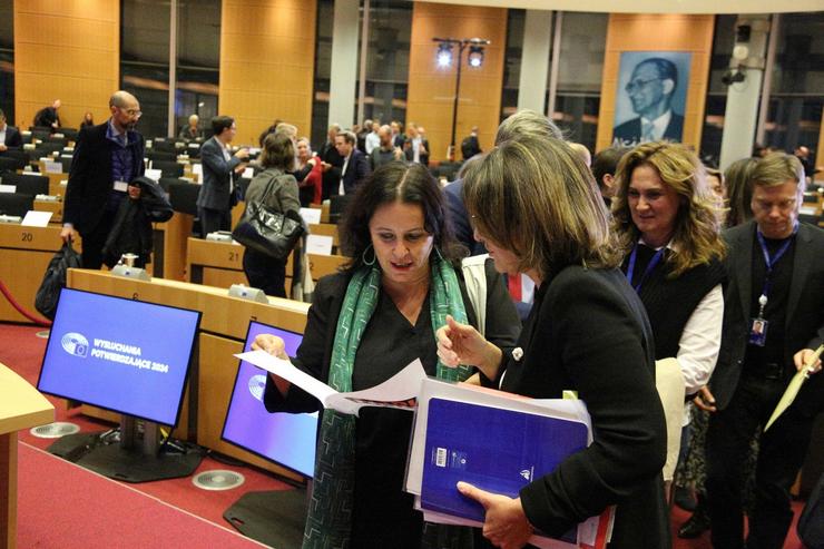 Ana Miranda e Teresa Ribeira.. BNG / Europa Press