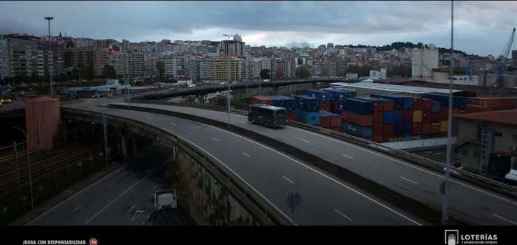 Anuncio de Lotarías rodado en Vigo / LAE