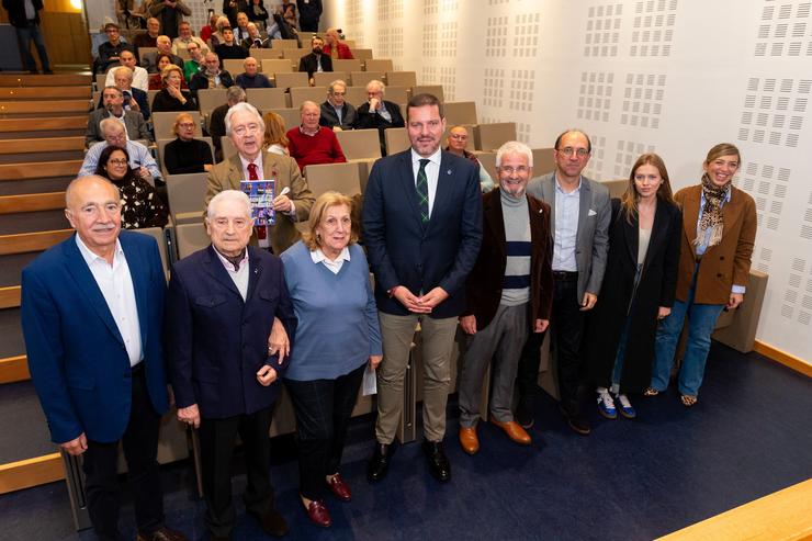 O Conselleiro De Cultura, Lingua E Xuventude, José López Campos, Participa Na Presentación Do Libro 'A Permanente Aventura En Galicia Da Romaría Internacional. XUNTA 