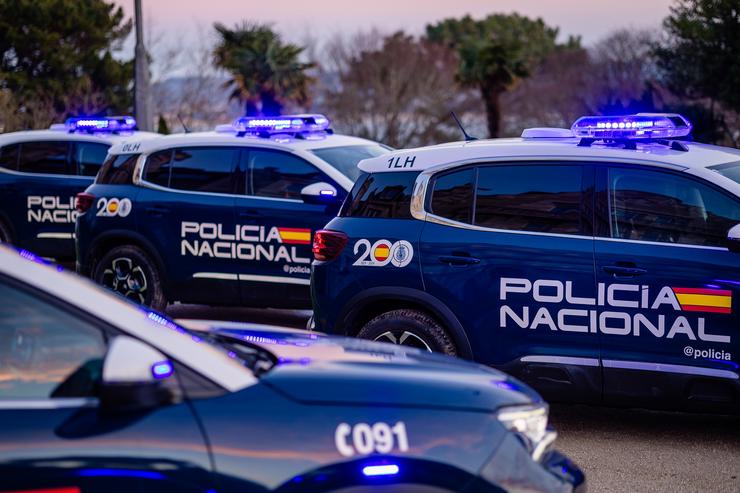 Coches da Policía Nacional. POLICÍA NACIONAL