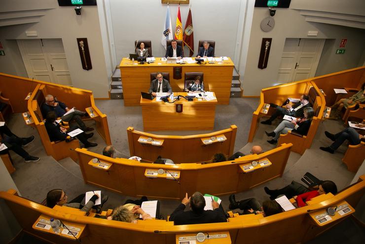 Pleno da Deputación da Coruña 