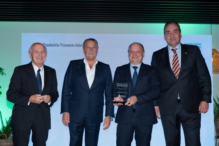 Ence recibe o Premio Compromiso por Galicia no I Gala da Fundación Venancio Salcines. ENCE 