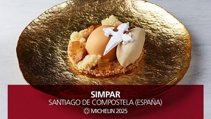 O restaurante Simpar de Santiago consegue a súa primeira Estrela Michelin.. MICHELIN 